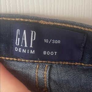 GAP Blue Denim Bootcut Jeans 10 regular